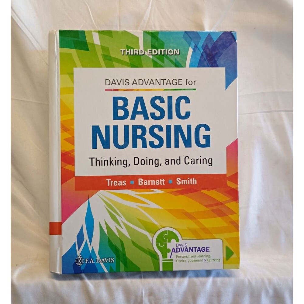 F.A. Davis Davis Advantage for Basic Nursing 3rd Ed Hardcover Treas 2017
